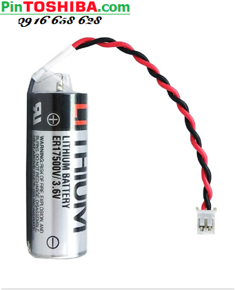 Toshiba ER17500V; Pin Toshiba ER17500V lithium 3.6v A 2700mAh chính hãng /Xuất xứ NHẬT 